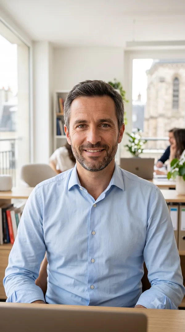 Julien Rambaud, conseiller en création d'entreprise à Valence